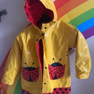 Ladybug rain coat